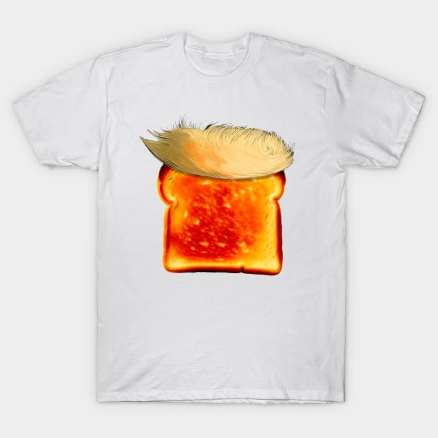 Trump Toast: Donald Trump Guilty in New York Civil Fraud Case T-Shirt by Puff Sumo